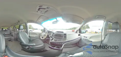 2014 Toyota Sienna Sport from USA, damaged, VIN 5TDXK3DC1ES457564